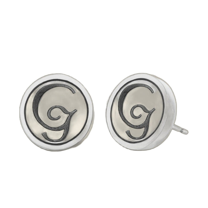 Initial G Earring