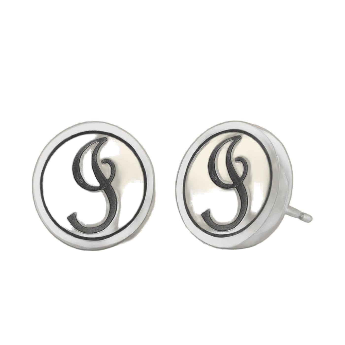 Initial I Earring