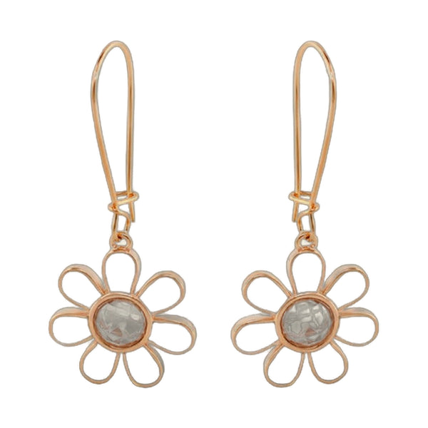 Moon Flower Earrings