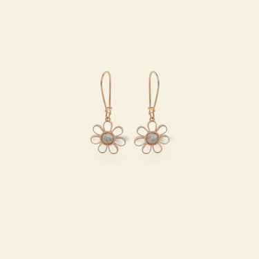 Moon Flower Earrings