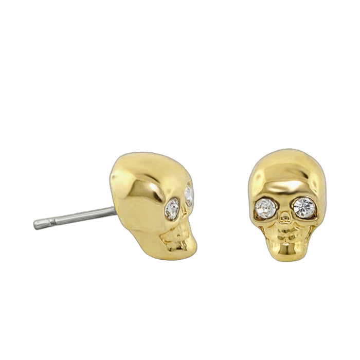 Open Arms Skull Earrings