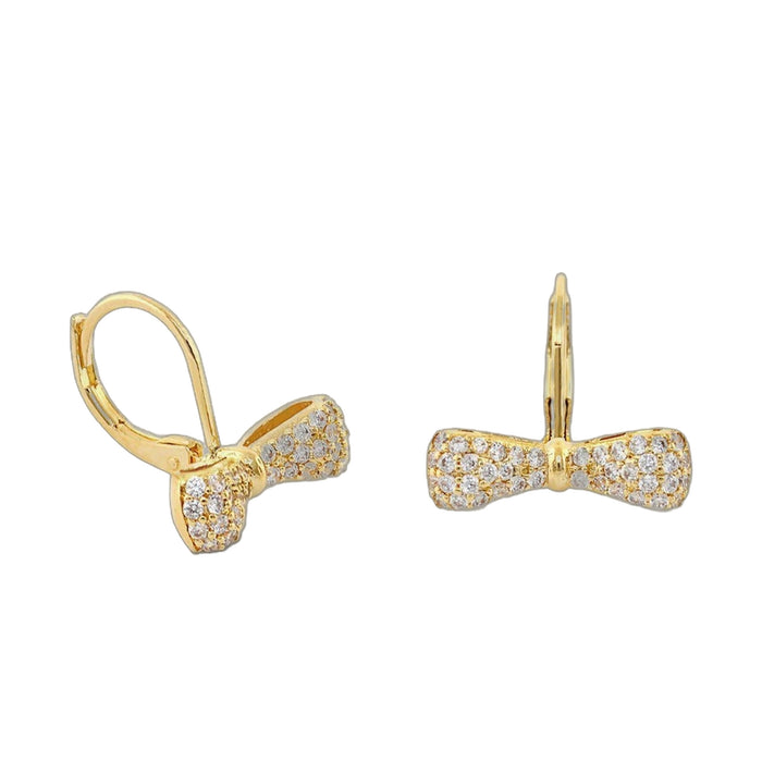 Open Arms Bow Earrings