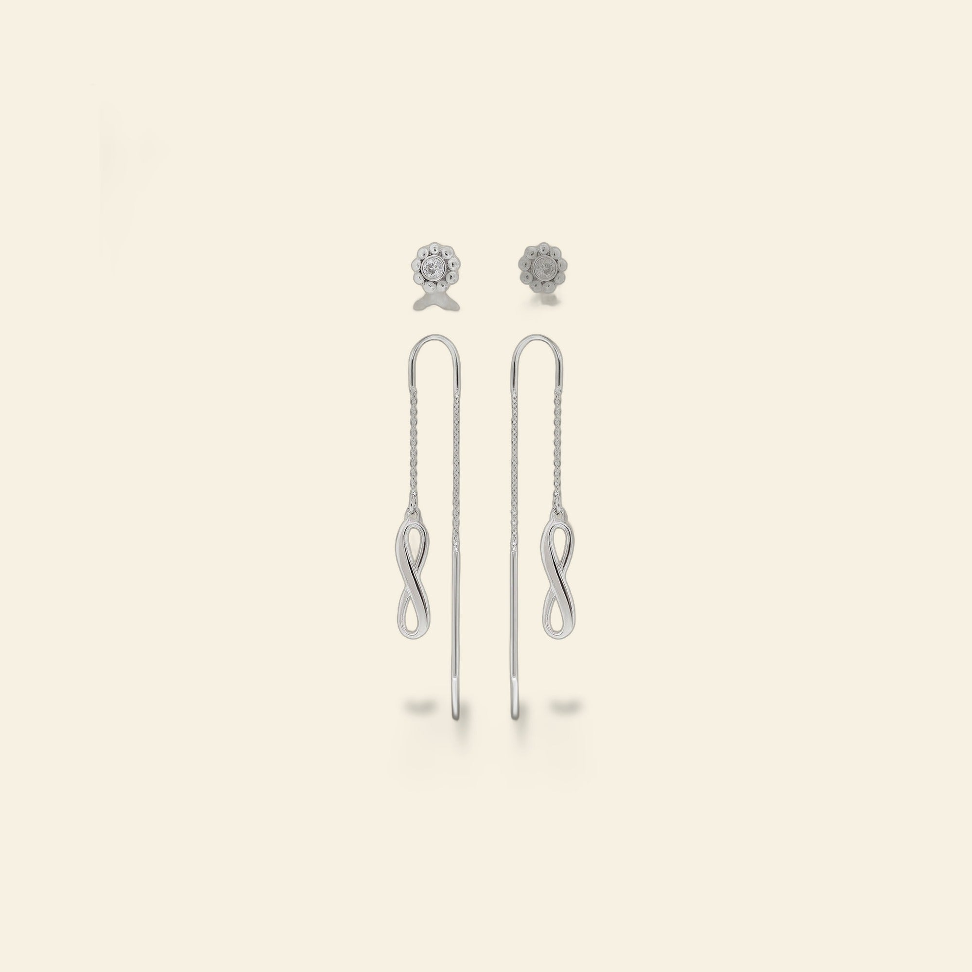 Sydney Leigh Infinity Earrings