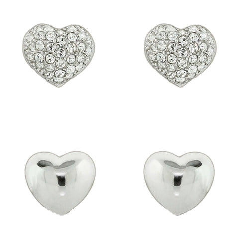 Sydney Leigh Heart Earrings Set of 2