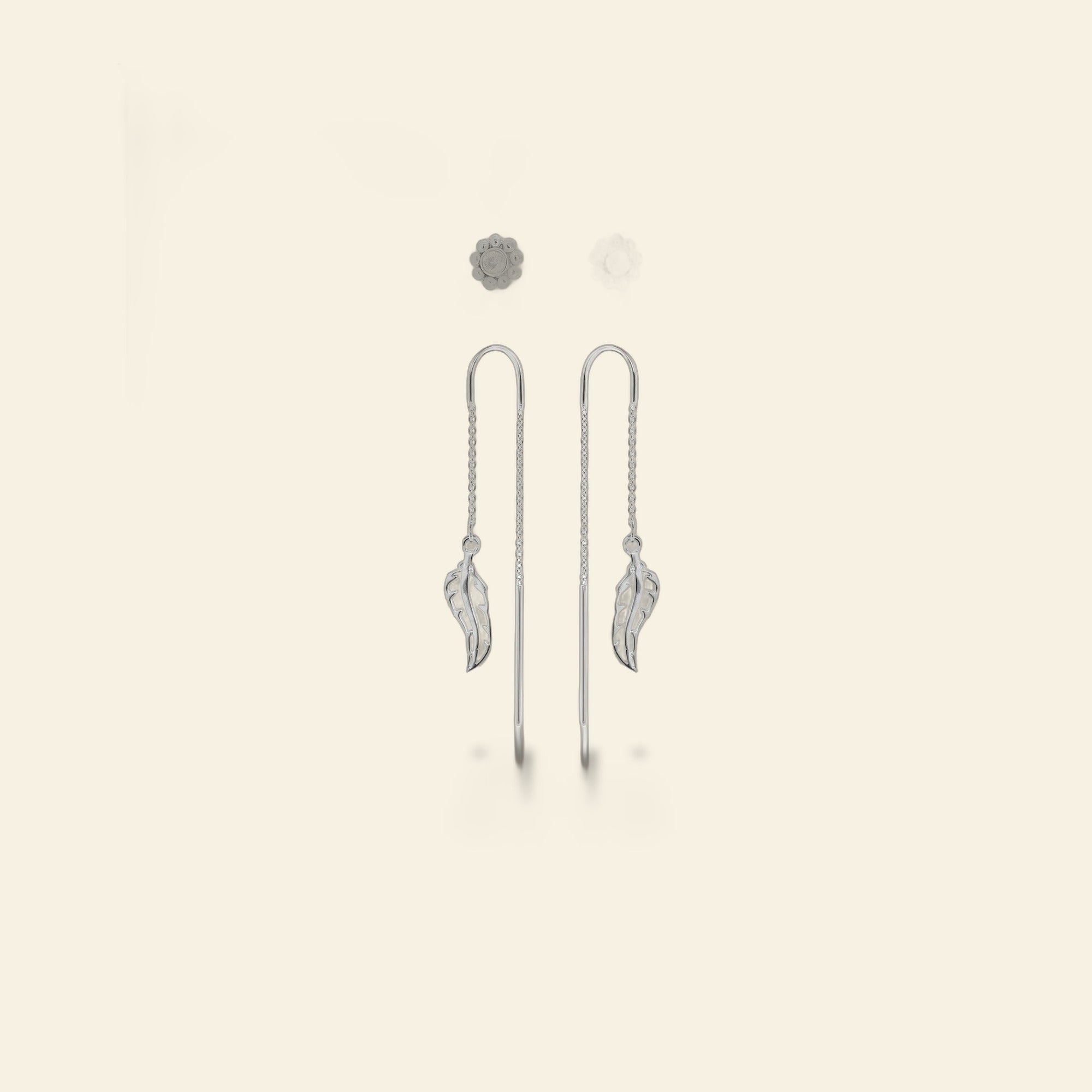 Sydney Leigh Feather Earrings