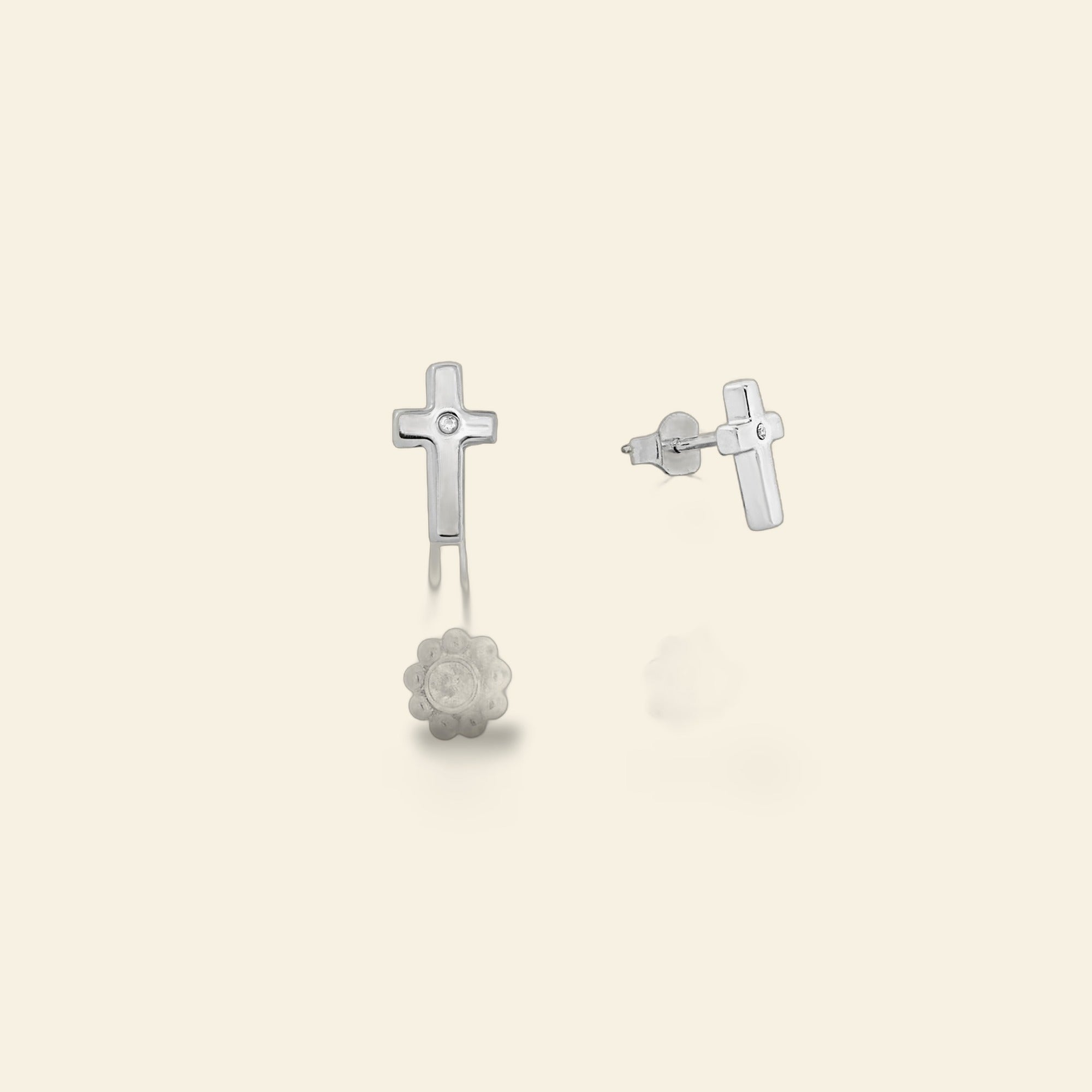 Sydney Leigh Cross Earrings Set of 2