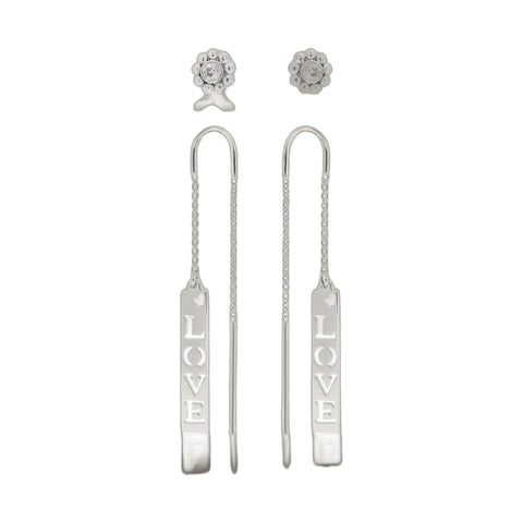 Sydney Leigh Love Earring Set of 2
