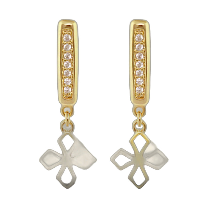 Delicato Turquoise Enamel Earrings