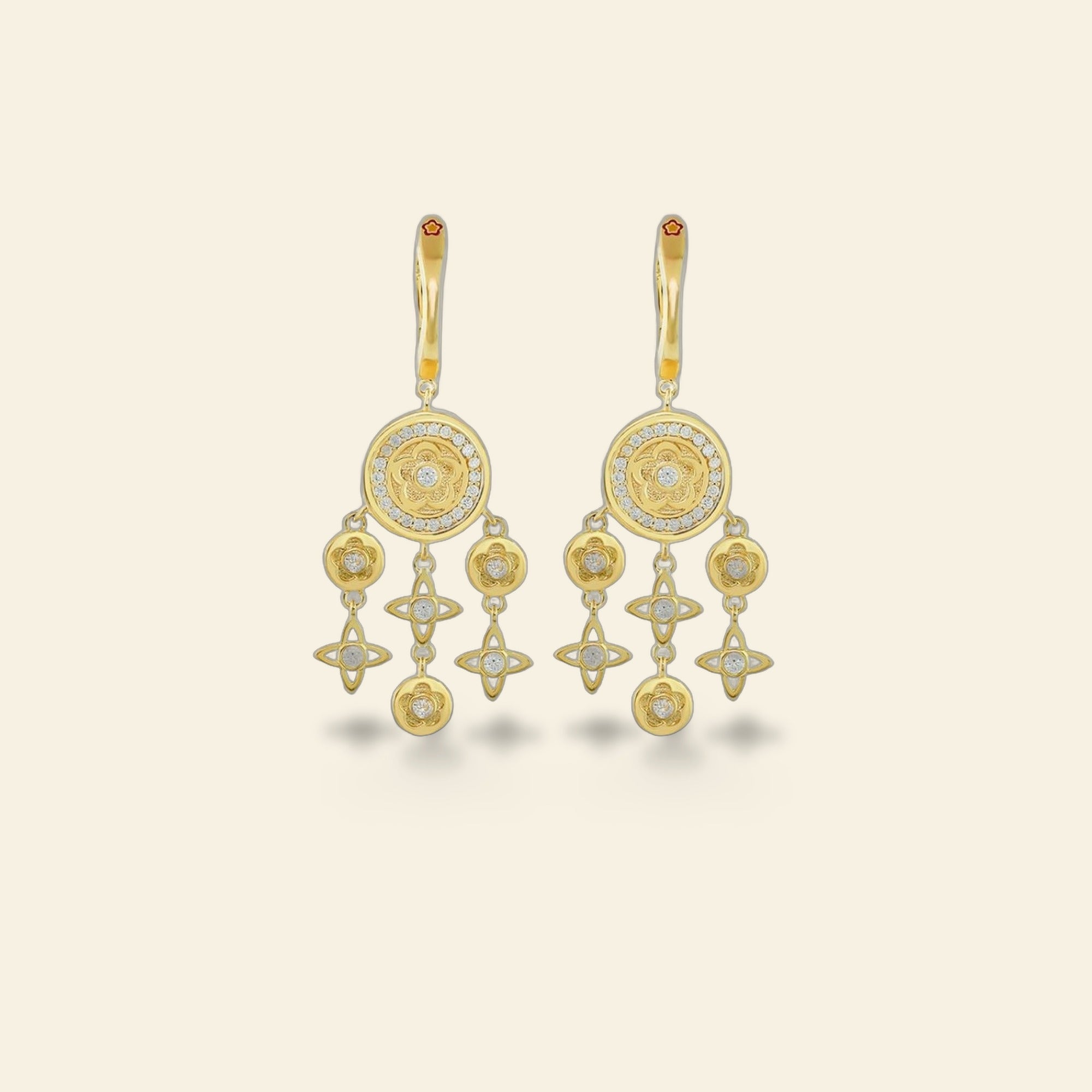 Tic Tac Earrings