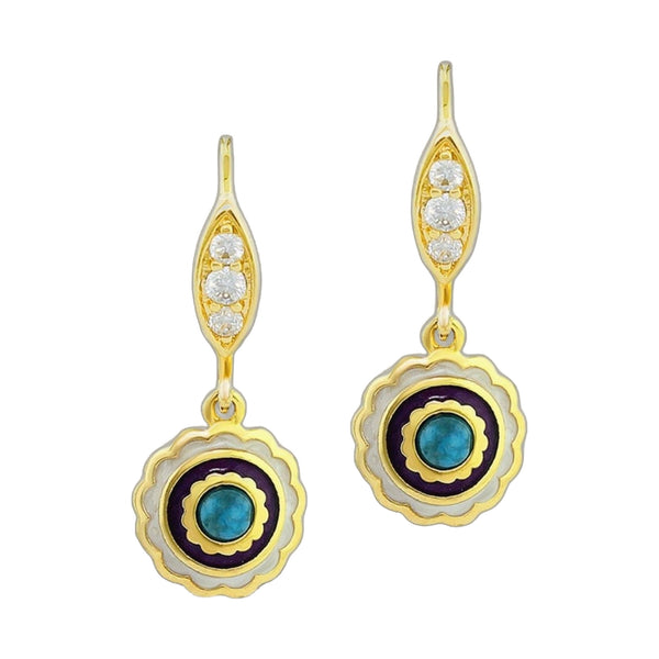 Lucky Hamsa Earrings