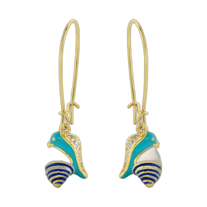 Dream Garden Snail Earrings
