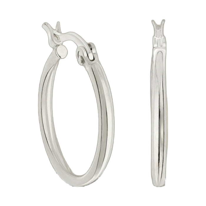 Plain Hoop Earrings