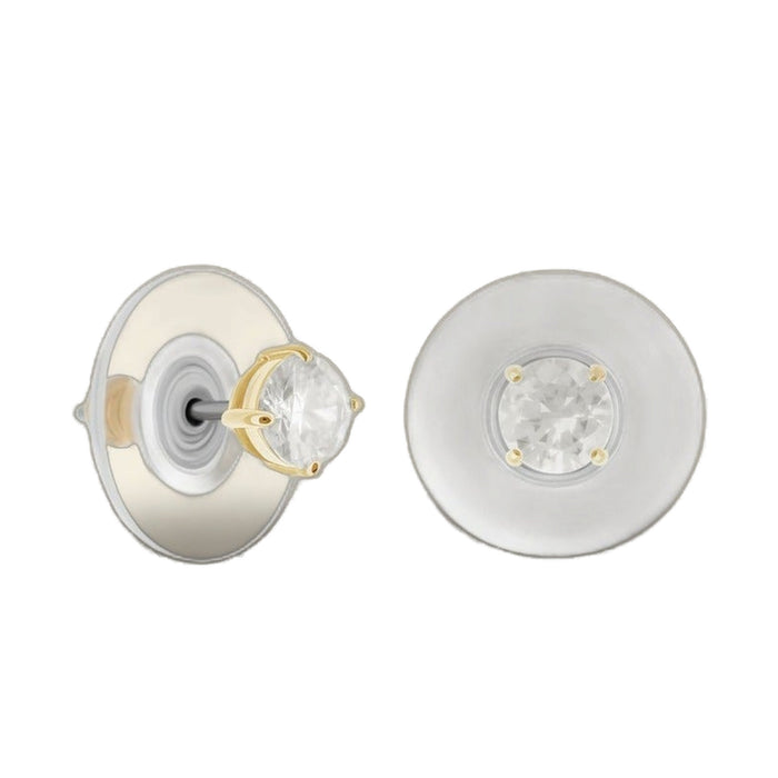 925 Stud Earrings 1.3 Ct