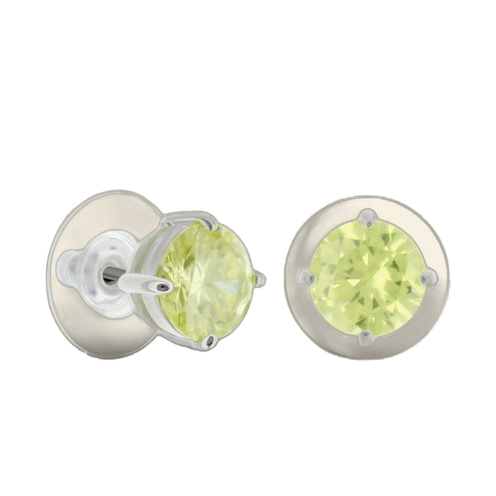 925 Stud Earrings 2 Ct