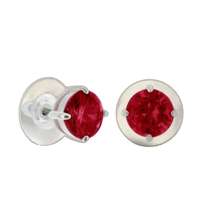 925 Stud Earrings 2 Ct