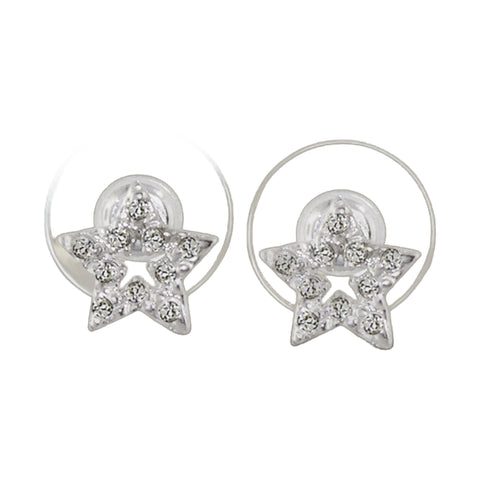 925 Star of David Earrings