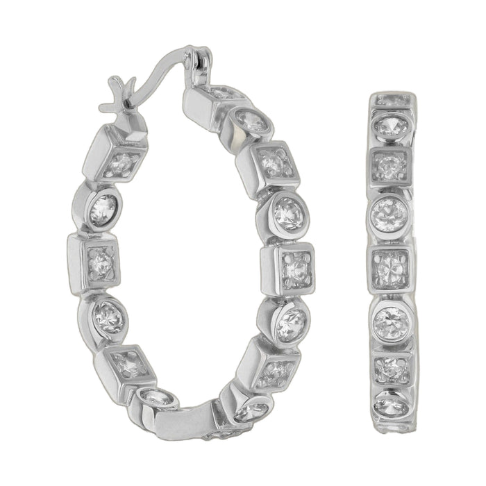 Sterling Silver Hoop Earrings