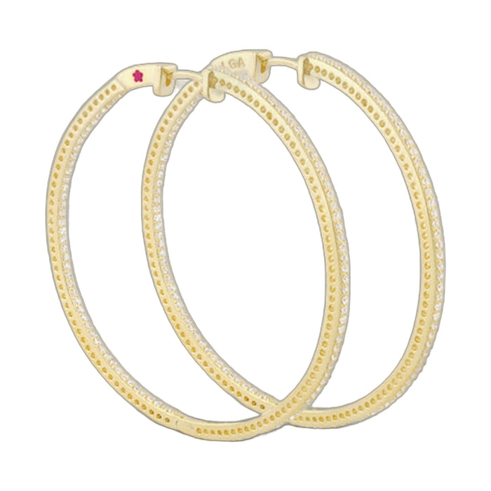 Pave Luxury Earring .925