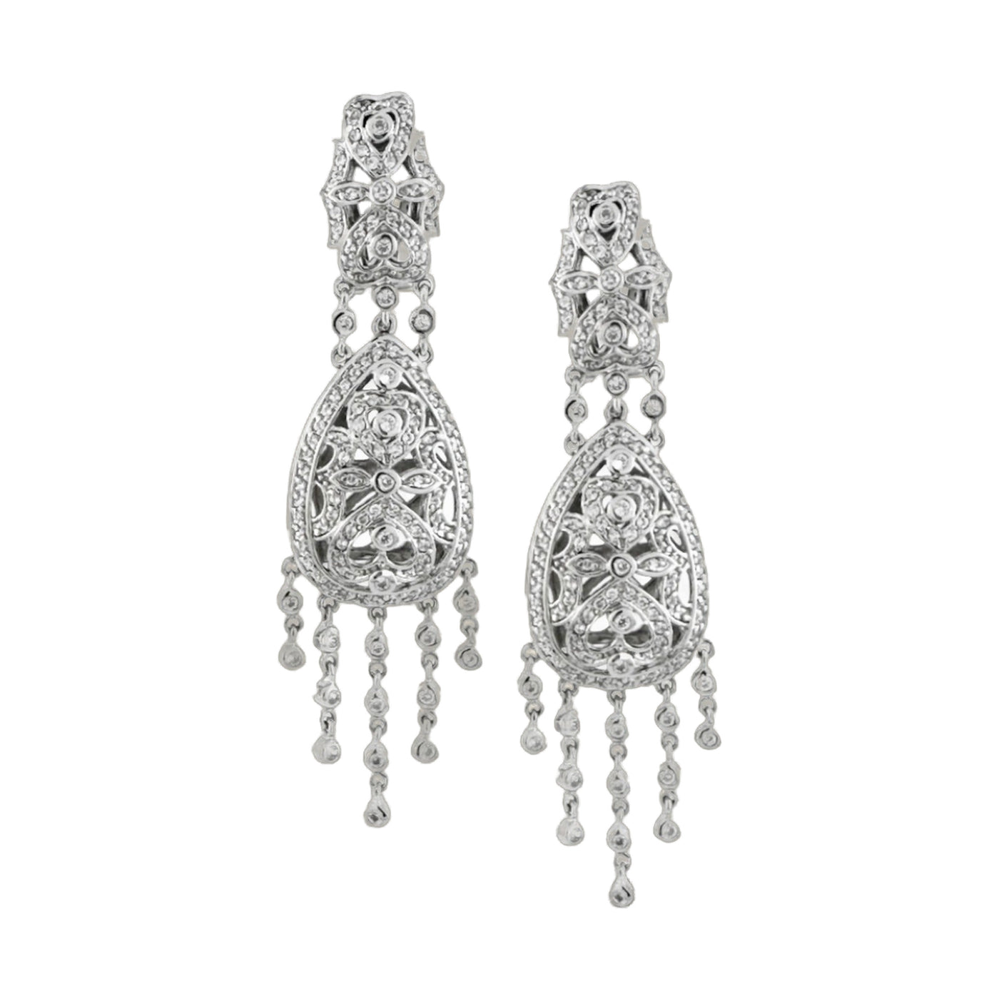 Glamour Pave Earrings