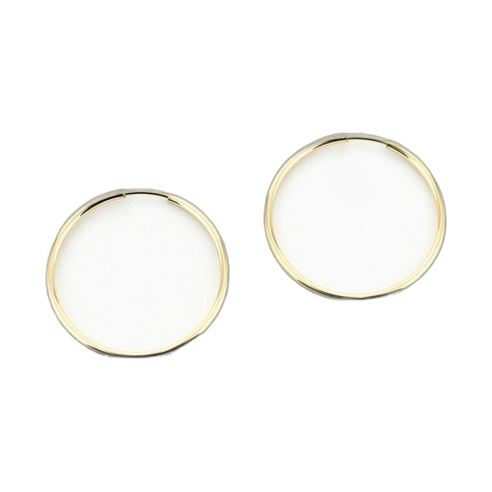 14K Gold Filled 26mm Large Hoop Earrings for Women