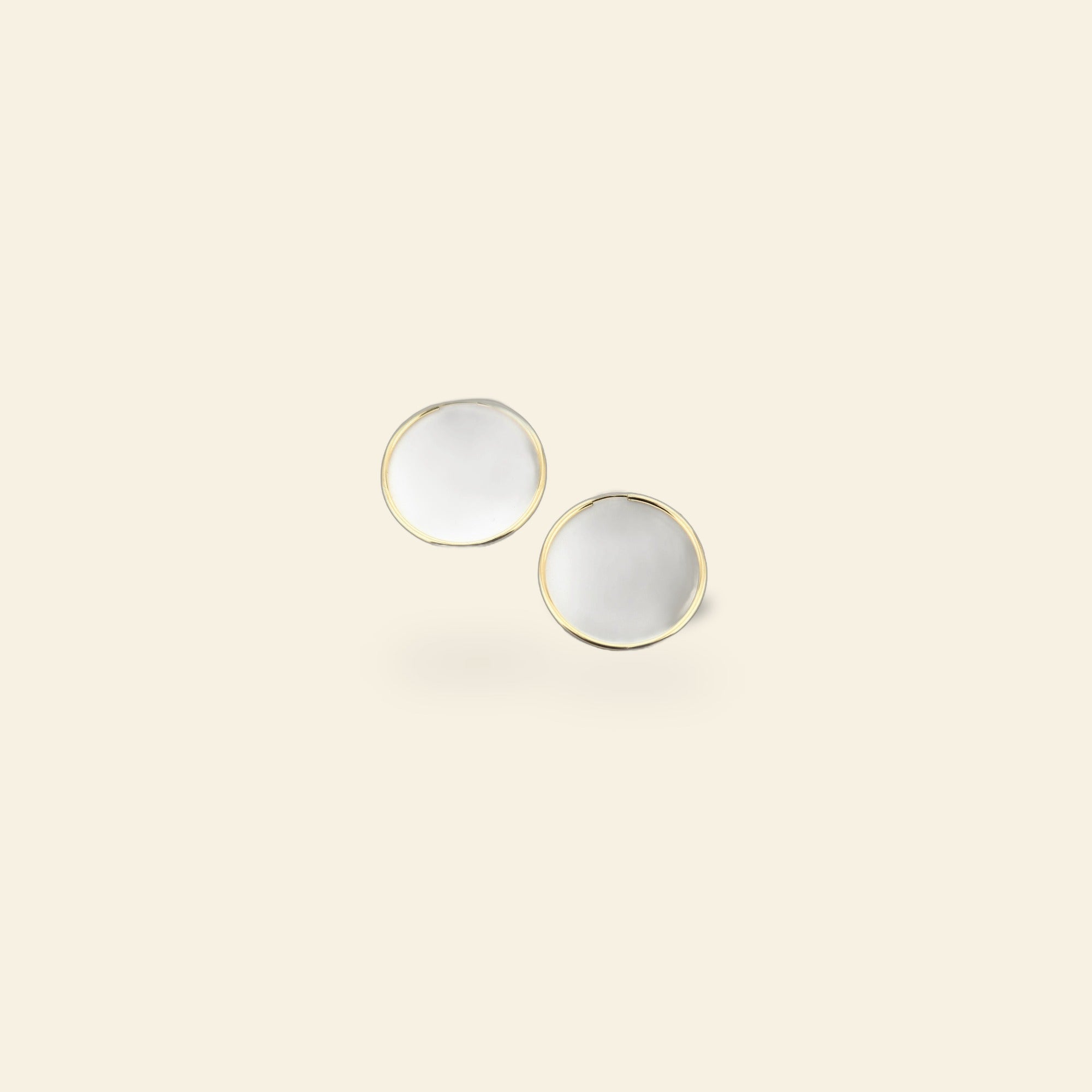 14k Yellow Gold Filled Hoop Earrings 30 Mm