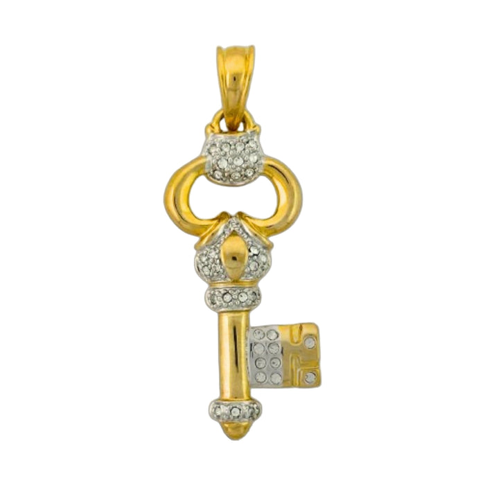 Timeless Key Charm Pendant