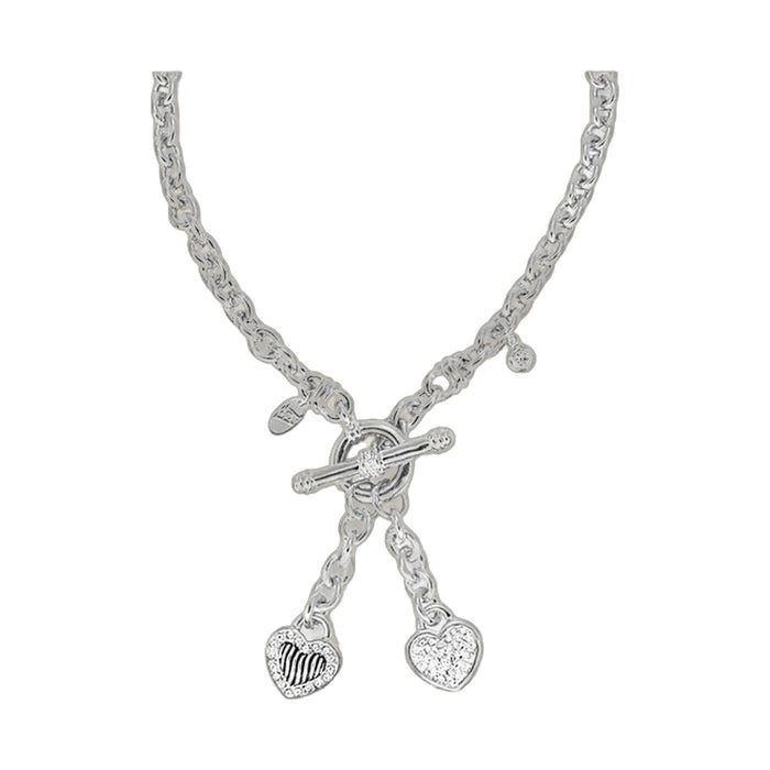 Double Heart Necklace