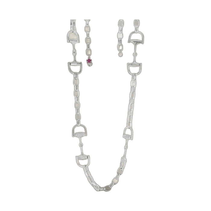 Equestrian Stirrup Necklace