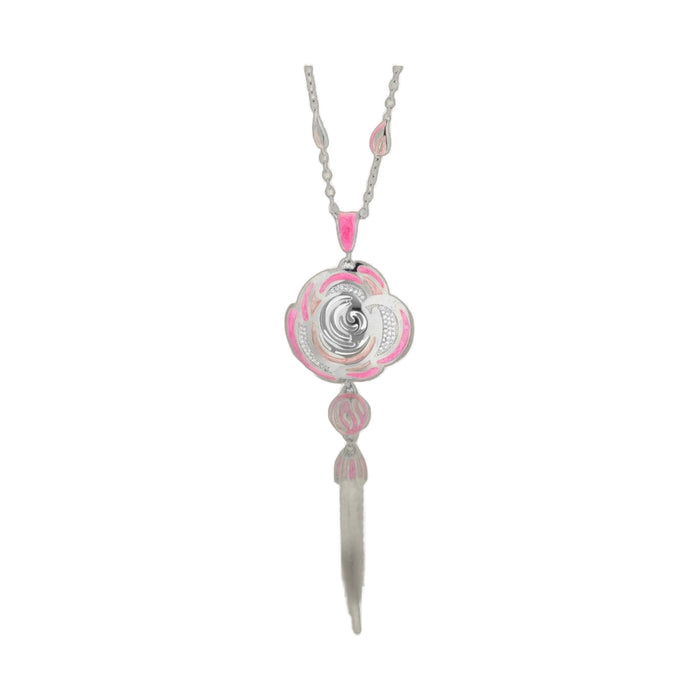 Roses Are Red Pendant Necklace