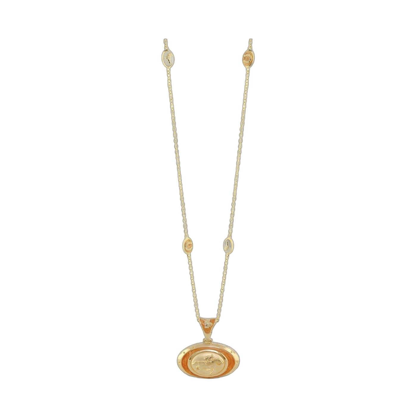 Equestrian Pendant Necklace