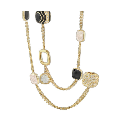 Curvy Swirls Necklace