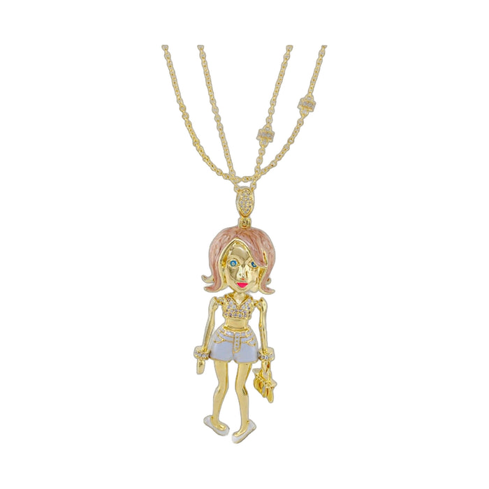 Uptown Girls Pendant Necklace