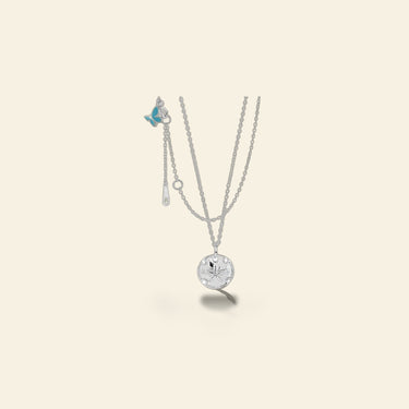 Sydney Leigh Sand Dollar Necklace & Earrings Set
