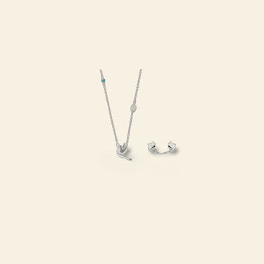Sydney Leigh Dove Necklace & Earrings Set