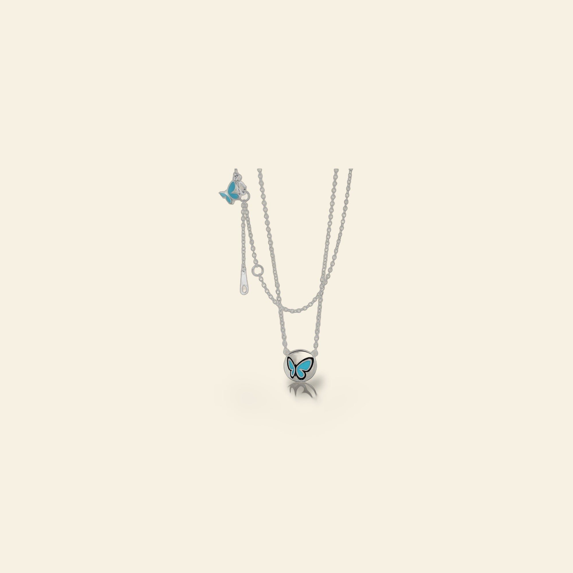 Sydney Leigh Butterfly Necklace & Earrings Set