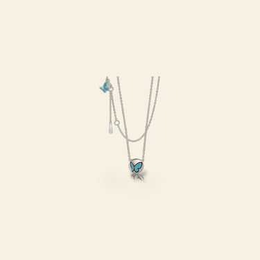 Sydney Leigh Butterfly Necklace & Earrings Set