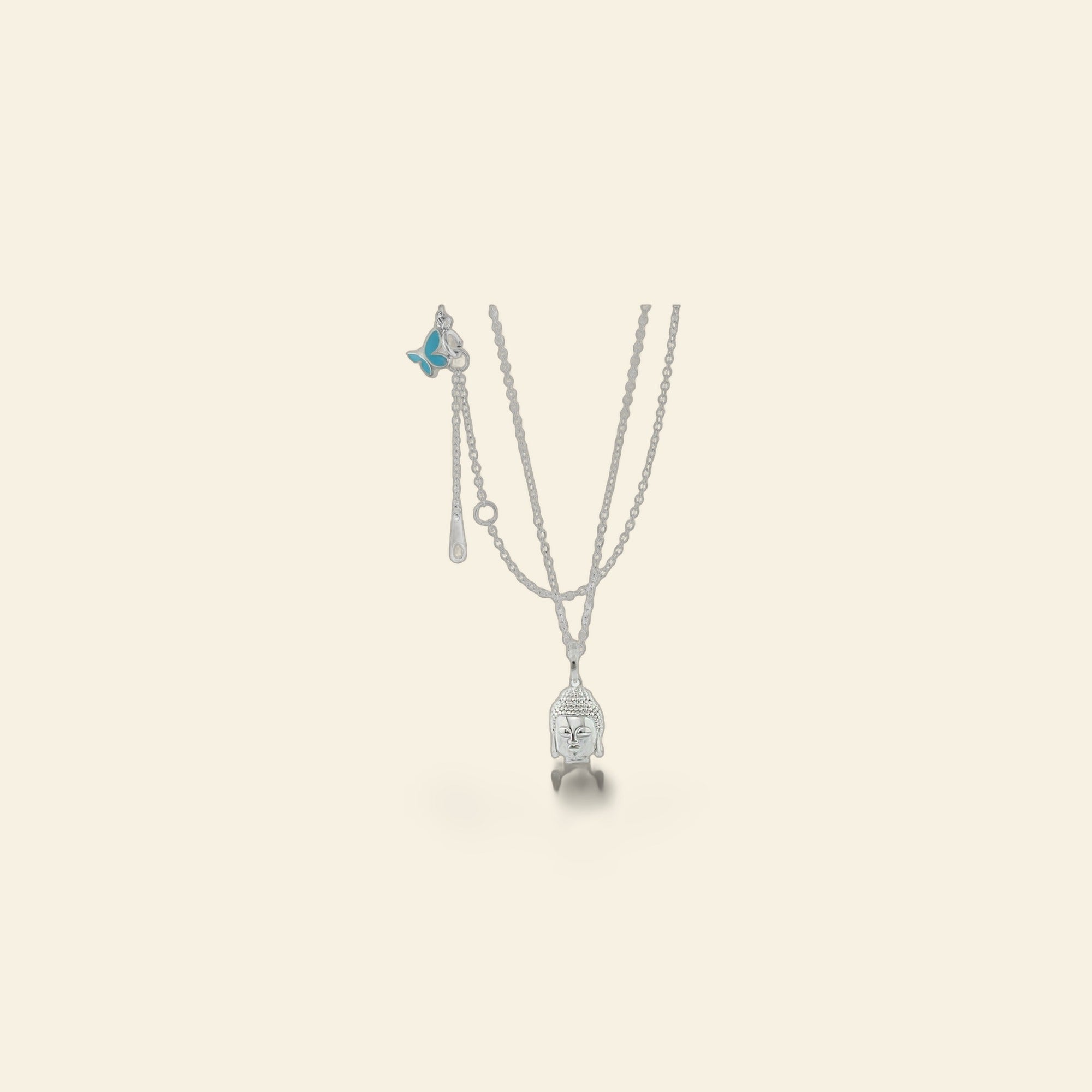 Sydney Leigh Buddah Necklace & Earring Set