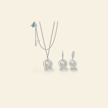 Sydney Leigh Butterfly Necklace & Earrings Set