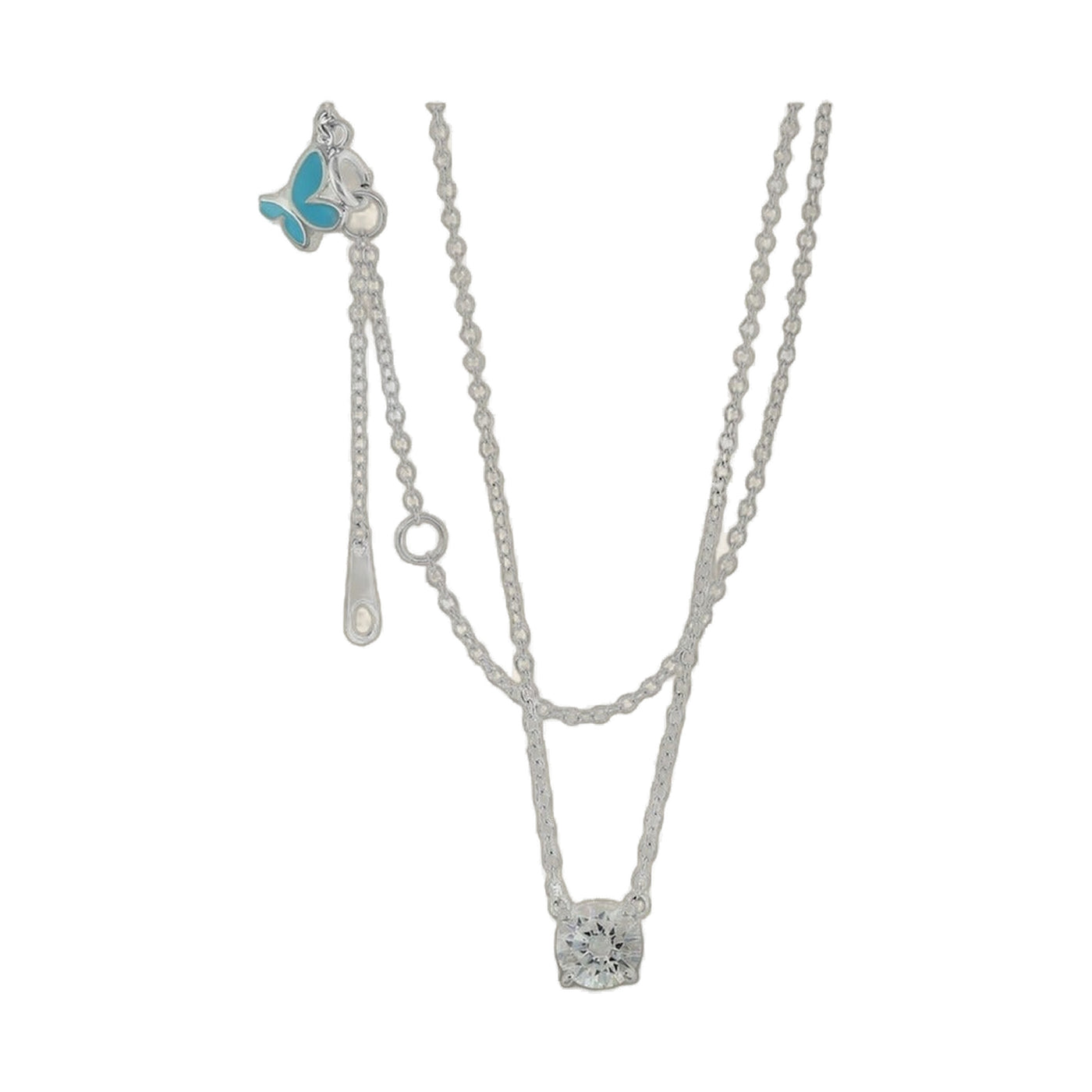 Sydney Leigh Cz Pendant & Earrings Set.