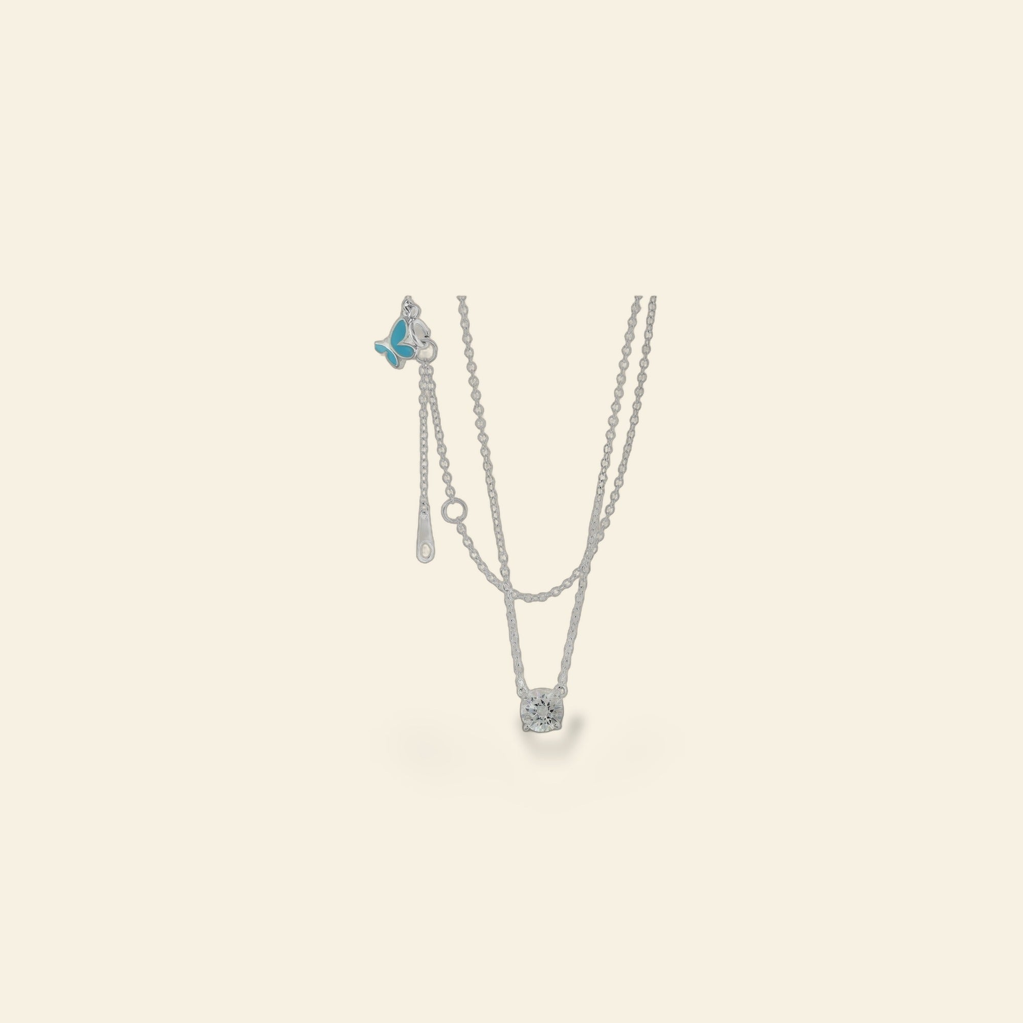 Sydney Leigh Cz Pendant & Earrings Set.
