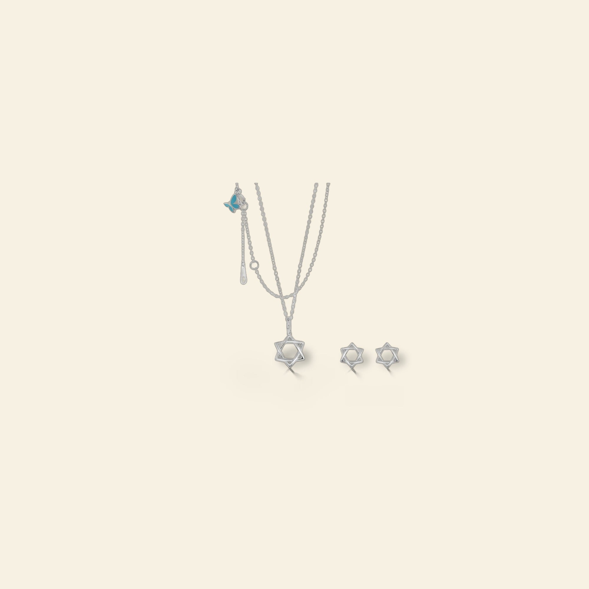 Sydney Leigh Star Necklace & Earrings Set