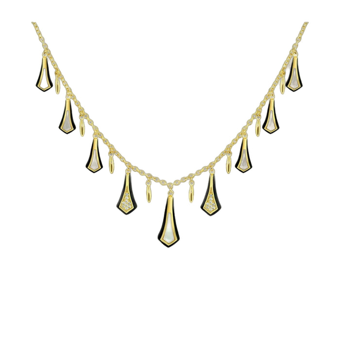 Marilyn Mother of Pearl Necklace