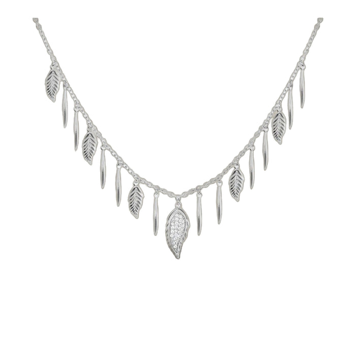 Marilyn Feather Necklace