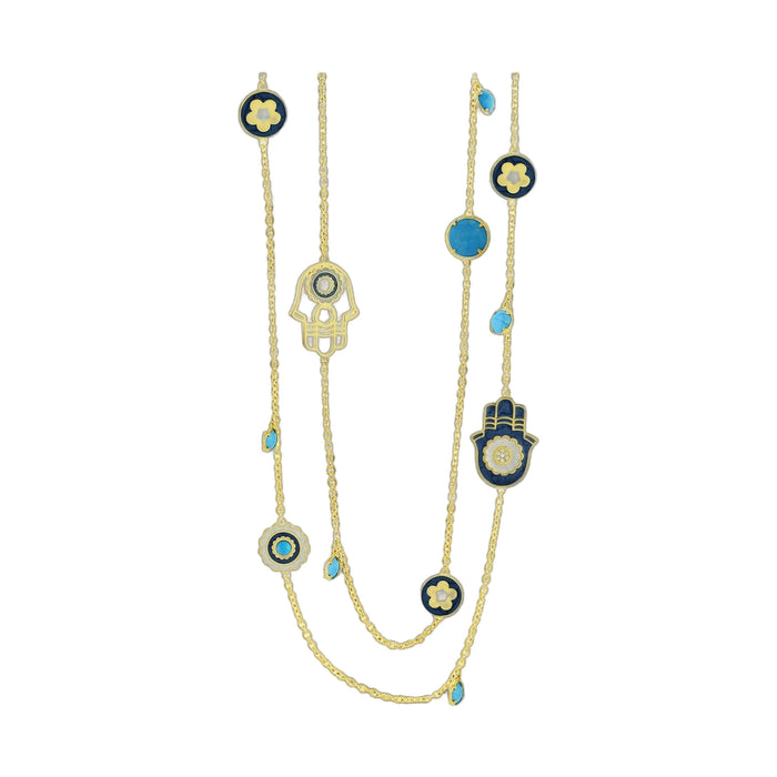 Lucky Hamsa Necklace