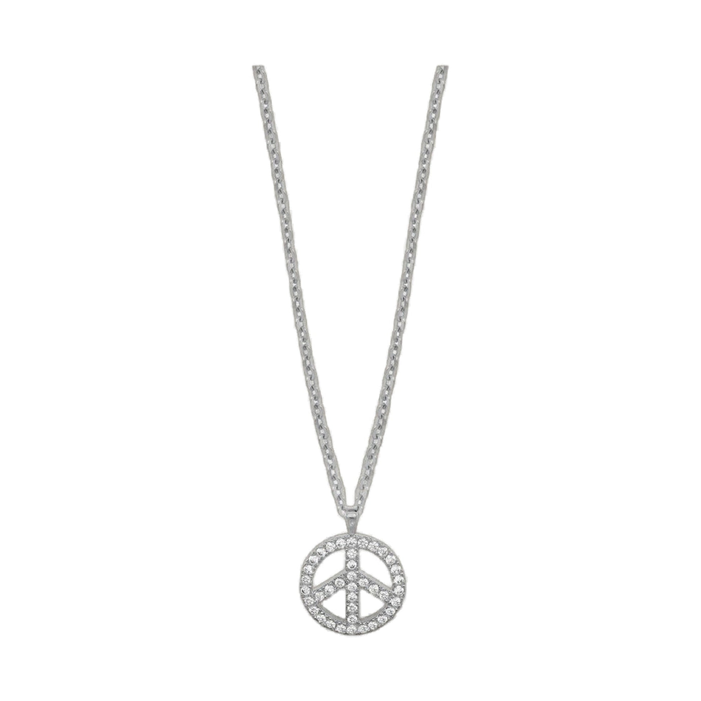 Peace Sign Necklace