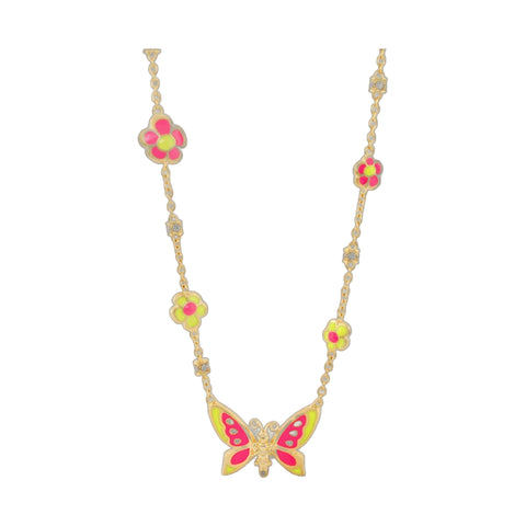 Dream Garden Child's Butterfly Necklace