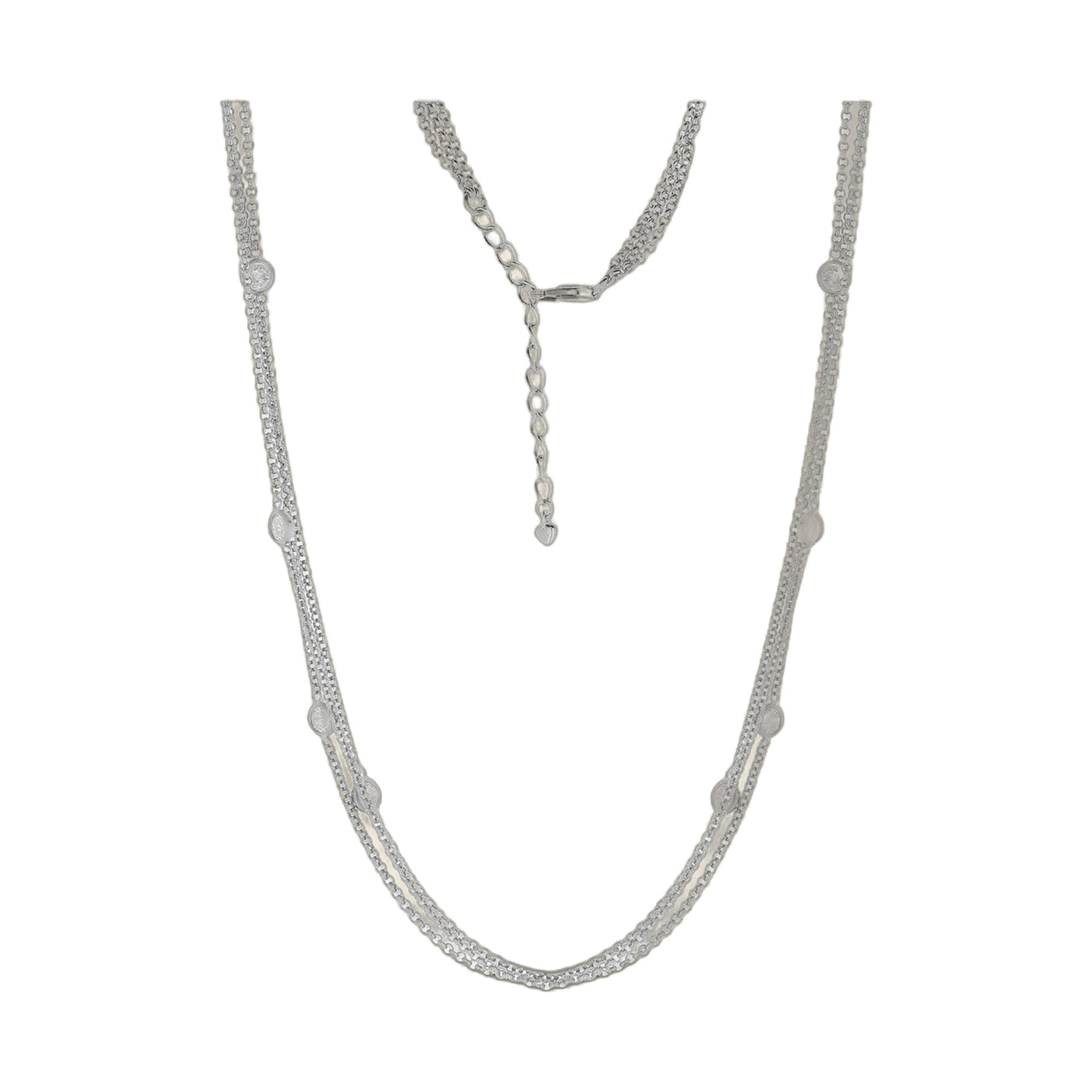 925 Triple Chain Necklace