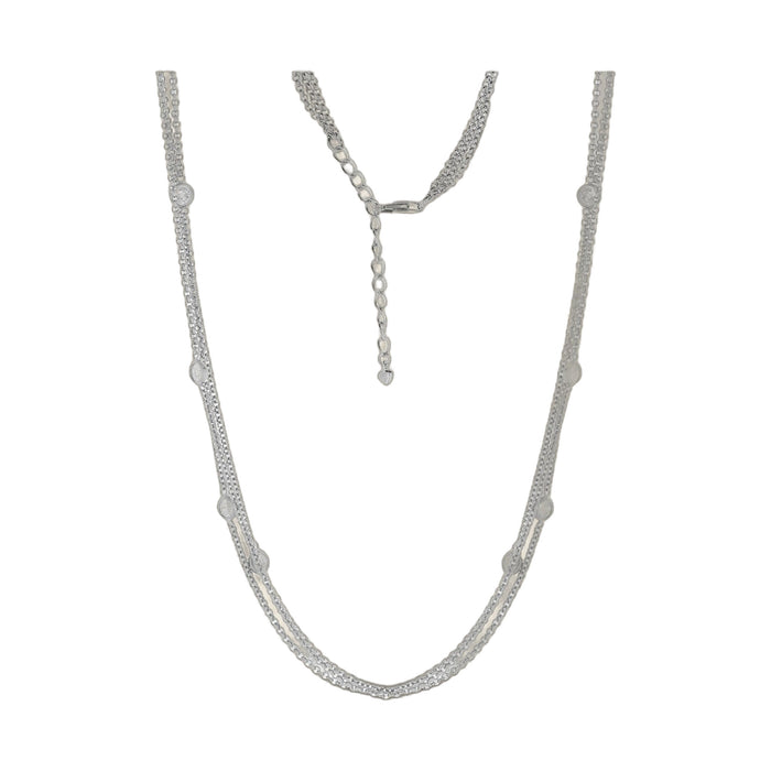 925 Triple Chain Necklace