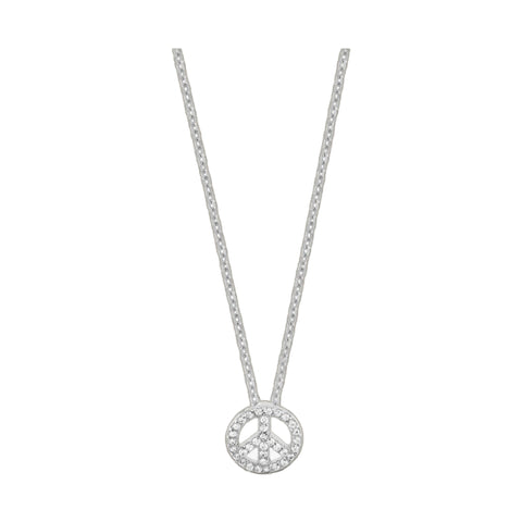 Children's Peace Sign Necklace