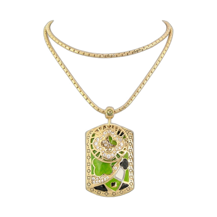 Art Deco Pendant Necklace